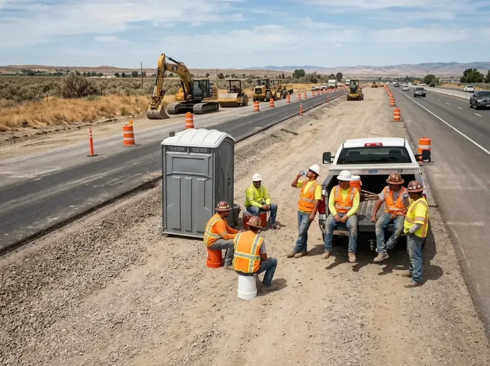 highway-road-construction-crew-007 — frequently asked questions, Porta Potty and Restroom Rentals in Hurlock, MD